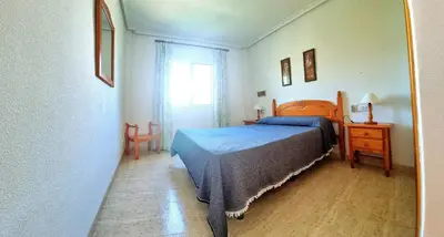 Cama o camas de una habitación en Chalet 3 dormitorios en VERAMAR 5 con jardín