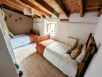 Cama o camas de una habitación en Casa Satori