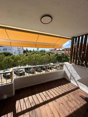 Un balcón o terraza de Apartamento los jazmines
