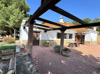 Jardín al aire libre en Cortijo Bernardino