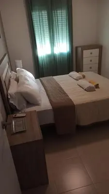 Cama o camas de una habitación en Villa de Turre