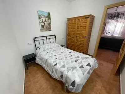 Cama o camas de una habitación en Zuchar