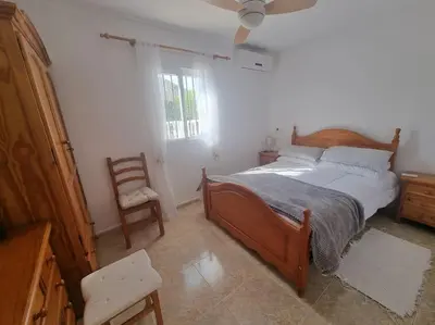 Cama o camas de una habitación en Casa Bella - 2 Bedroom Villa - Arboleas