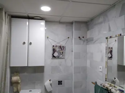 Un baño de Duplex en Garrucha con parking