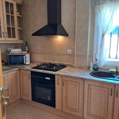 Una cocina o zona de cocina en Chamarin