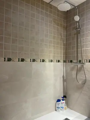 Un baño de Casa Manila Primera línea de playa Mojácar