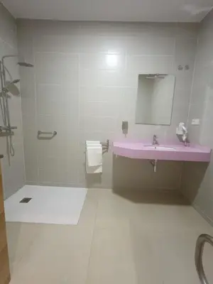Un baño de Hostal El Encuentro