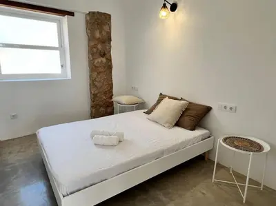 Cama o camas de una habitación en Casa de la Abuela, a estrenar! escapada Rural