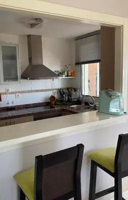 Una cocina o zona de cocina en Agua Serena Beach
