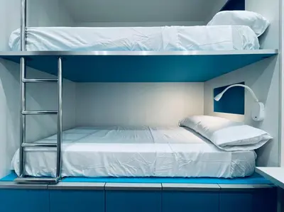 Cama o camas de una habitación en Sol y Brisa Resort Almerimar