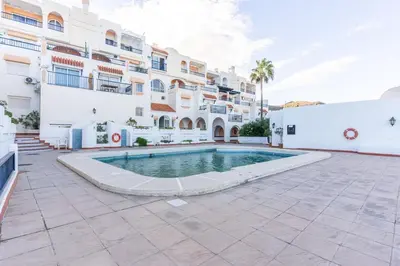 Piscina en o cerca de Oasis Vistas al Mar, 2min a la Playa