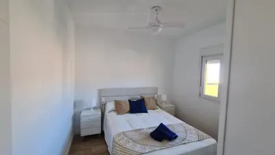 Cama o camas de una habitación en CT 344 AL - Faro's Teckel Apartments Geminis Sky