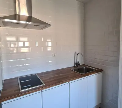 Una cocina o zona de cocina en CT 344 AL - Faro's Teckel Apartments Geminis Sky