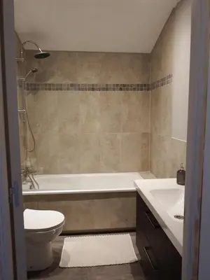 Un baño de Great apartment in Arboleas