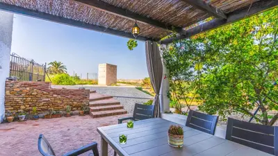 Jardín al aire libre en Cortijo Relatillos Albox by Ruralidays