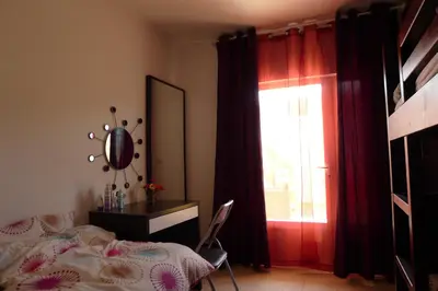 Cama o camas de una habitación en Casa Jamila