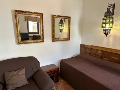 Zona de estar de Apartamento en preciosa villa rural rodeado de naturaleza