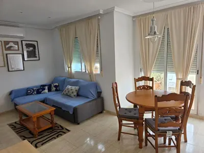 Zona de estar de Apartamento Naturista Torremar