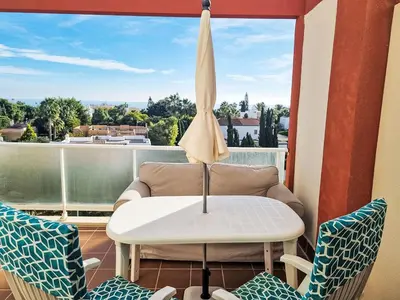 Zona de estar de Apartment Sotavento by Interhome