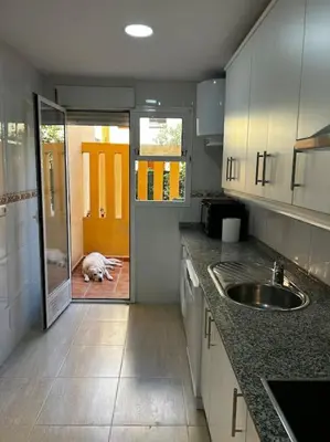 Una cocina o zona de cocina en Magnífico apartamento en Vera
