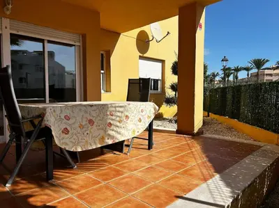 Un balcón o terraza de Magnífico apartamento en Vera