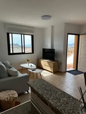 Una televisión o centro de entretenimiento en Casa PABLO