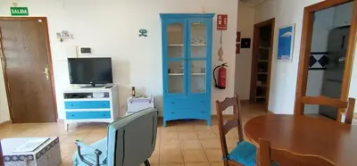 Una televisión o centro de entretenimiento en Verandalus