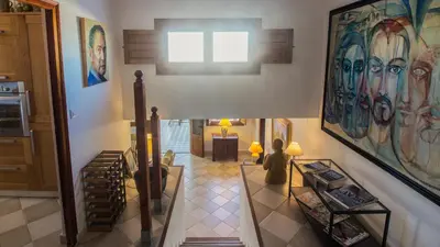 Zona de estar de Casa Alta Mojacar Pueblo