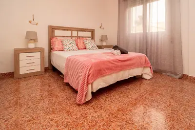 Cama o camas de una habitación en Casa Mari