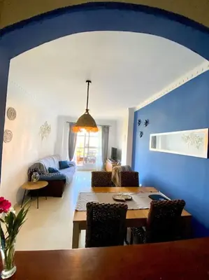 Zona de estar de Casa Terrazas Del Golf - Mojacar Playa