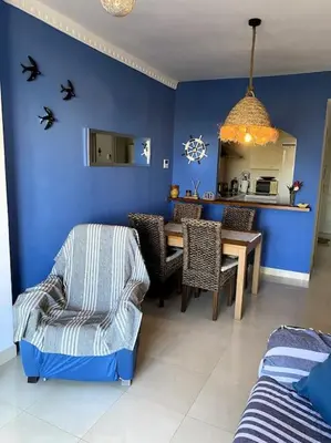Zona de estar de Casa Terrazas Del Golf - Mojacar Playa