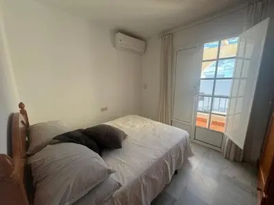 Cama o camas de una habitación en 2 Bedroom Townhouse - Mojacar - sleeps 4 - R018