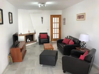 Zona de estar de 2 Bedroom Townhouse - Mojacar - sleeps 4 - R018