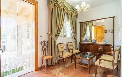 Plano de 1- Casa Rural con Piscina Climatizada