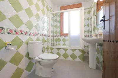 Un baño de Casa Rural Tesorillo