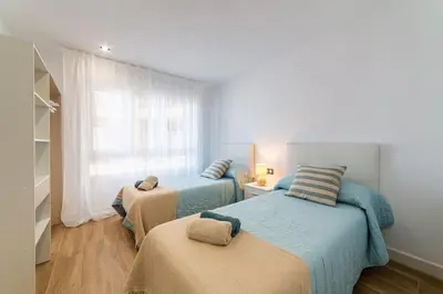 Cama o camas de una habitación en Santa Clara Dream Beach