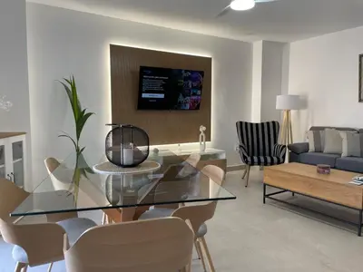 Una televisión o centro de entretenimiento en Cabosun