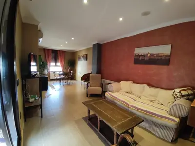 Zona de estar de La Gran Casa de Galera