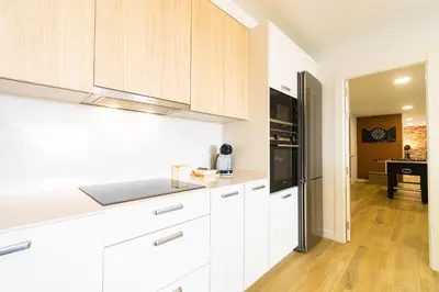 Una cocina o zona de cocina en PREMIUM Magníficas Vistas Panorámicas con Terraza - By Aloha Palma