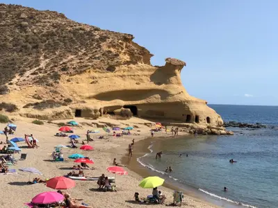 Paisaje cerca de este camping