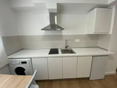 Una cocina o zona de cocina en Playa y Sol z1