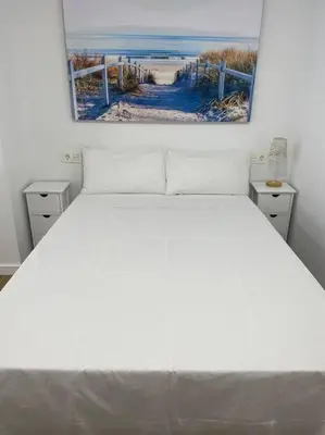 Cama o camas de una habitación en Playa y Sol z1