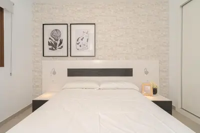 Cama o camas de una habitación en Casa Naica