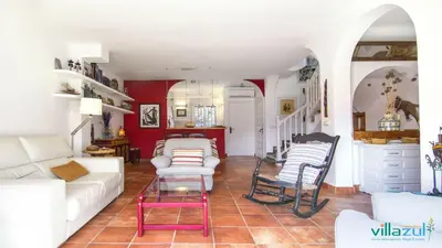 Zona de estar de Casa la Pita de los Genoveses