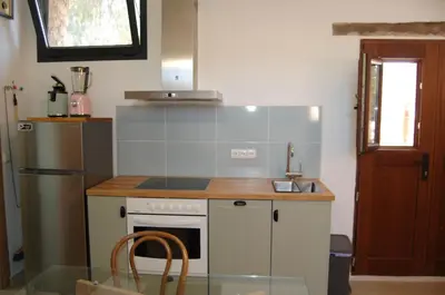 Una cocina o zona de cocina en La cochera de la noria