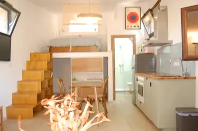 Una cocina o zona de cocina en La cochera de la noria