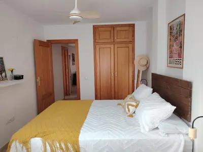 Cama o camas de una habitación en La Casita del Marqués