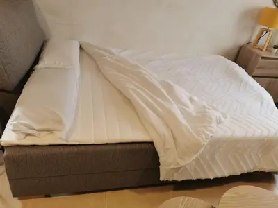 Cama o camas de una habitación en La Casita del Marqués