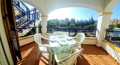Un balcón o terraza de Apartamento 2 dormitorios soleado Veramar 5, 1ª planta