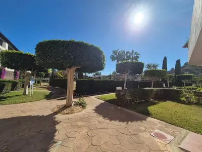 Jardín al aire libre en Dihara